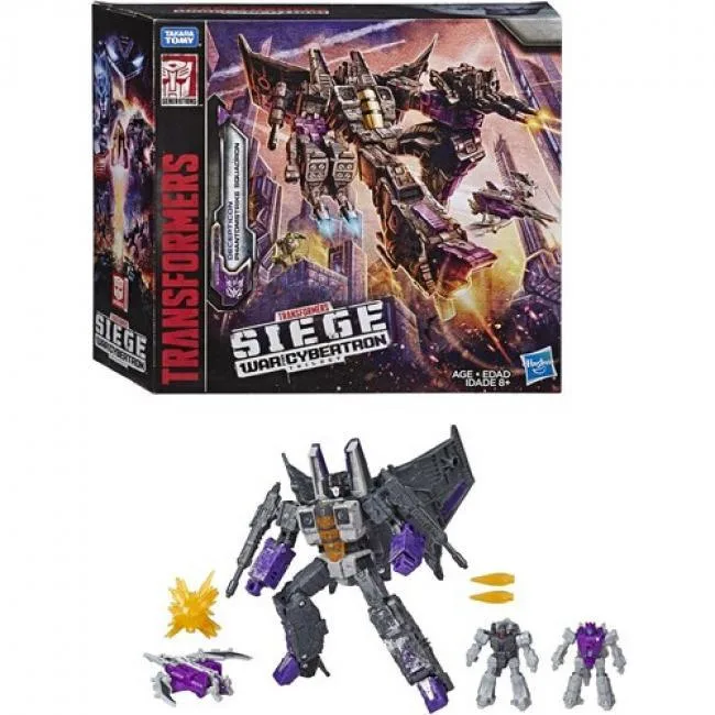Hasbro Hasbro E5564 Transformers Siege WFC-S27 Decepticon Phantomstrike Squadron 4-Pack action figure — product photo
