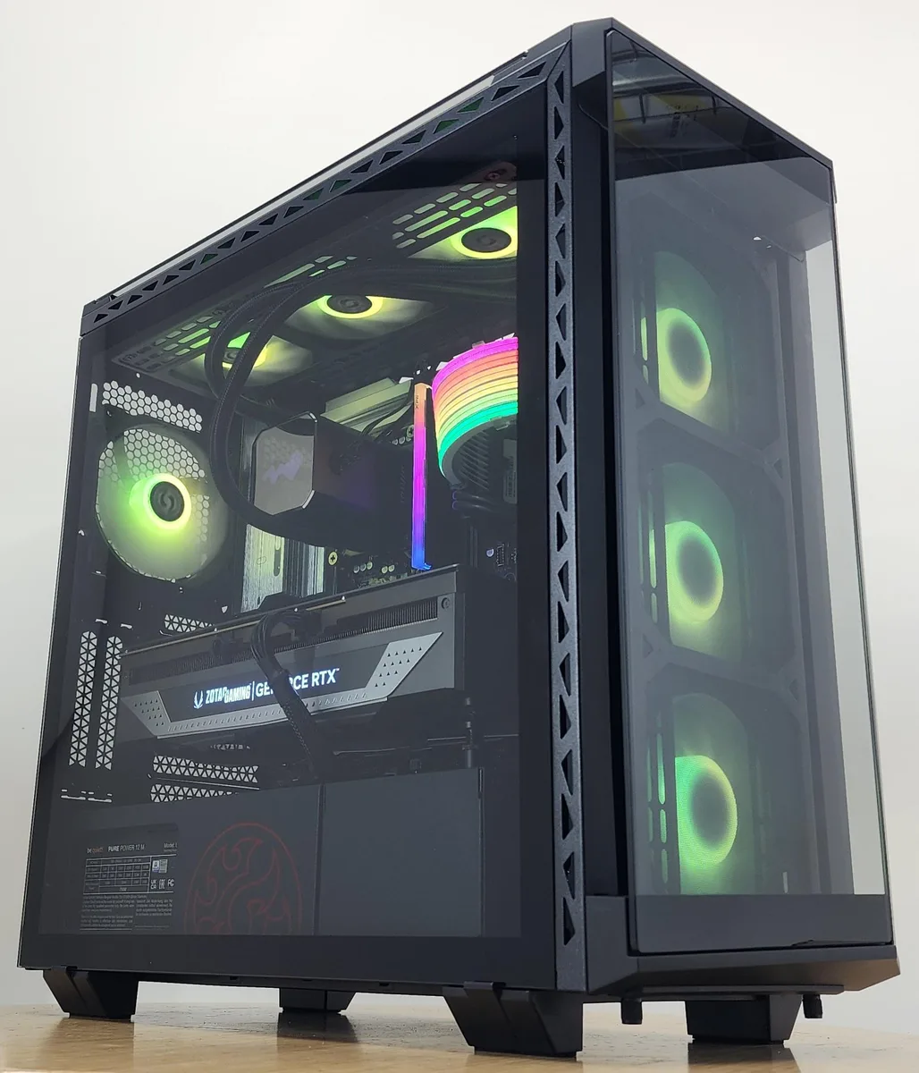 Custom Custom Gaming PC Ultra 5 250KF 16GB DDR5 1TB NVME RTX 4070 Ti SUPER 360mm AIO BATTLECRUISER — product photo