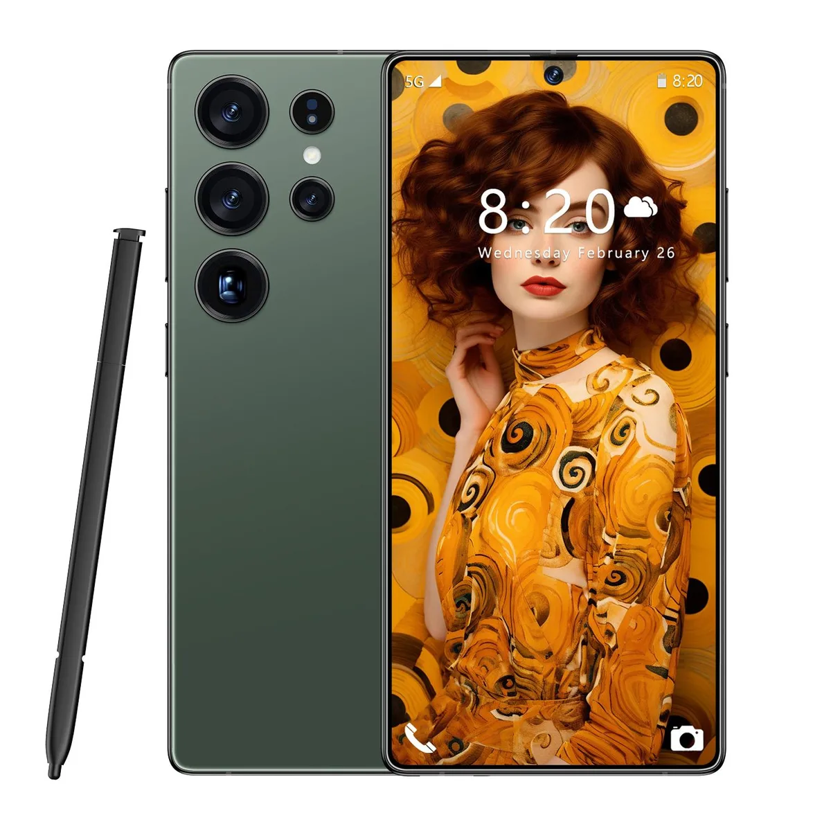 GAMAKOO GAMAKOO G25 Ultra S Pen 5G 6GB 128GB 6.8" Android 15 6000mAh 48MP Green — product photo
