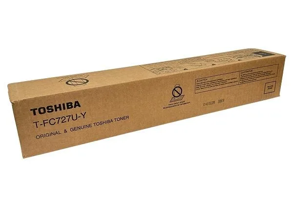 Toshiba Toshiba T-FC727U-Y yellow toner cartridge 39200 pages — product photo