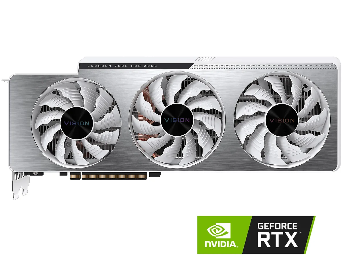 GIGABYTE GIGABYTE GV-N307TVISION OC-8G GeForce RTX 3070 Ti 8GB graphics card — product photo