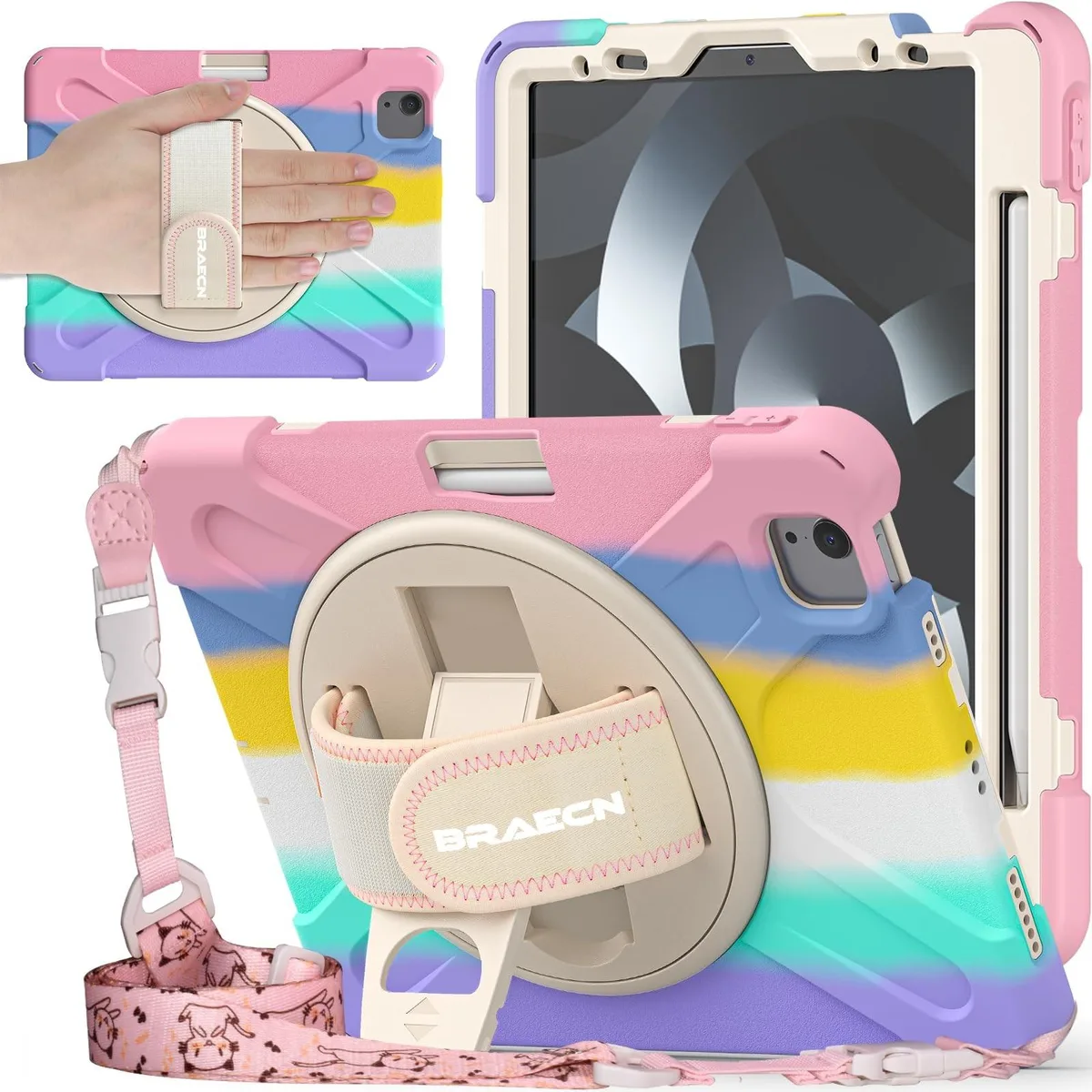 ARCTIC ARCTIC Kids Case 11 inch iPad Air Pro Pink 2 in 1 accessory — product photo
