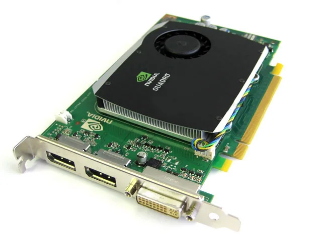 NVIDIA NVIDIA Quadro FX 580 512MB GDDR3 Dell R784K graphics card — product photo