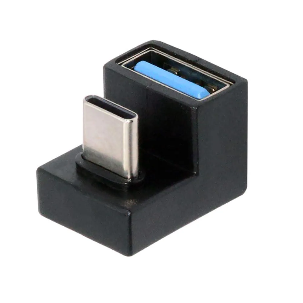 Fervit Fervit 360 Degree Up Down Angled USB-C OTG to USB 3.0 Female Adapter — product photo