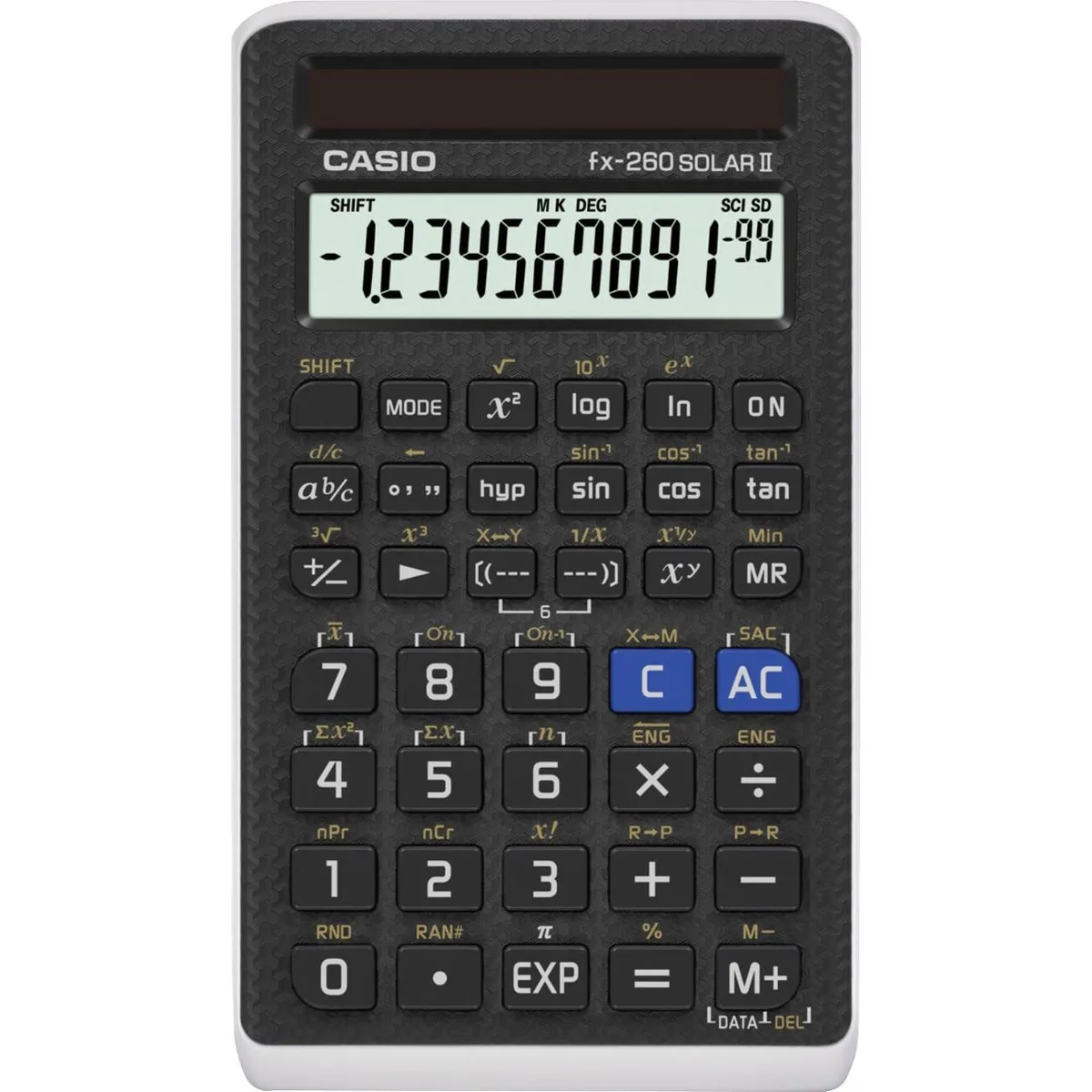 CASIO CASIO FX260SOLARII Scientific Calculator 10-Digit 144 Functions Educational Supply — product photo