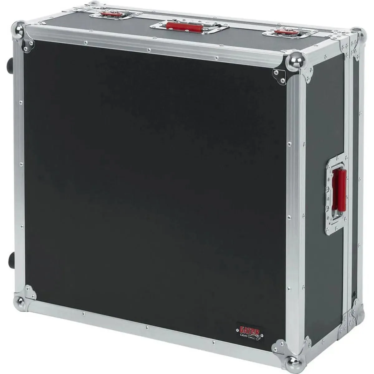 ATA wood flight case with wheels and handles for Behringer X32 Compact Mixer