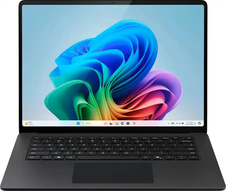 Microsoft Microsoft Surface Laptop Copilot+ PC 15" Snapdragon X Elite 16GB 512GB Black — product photo