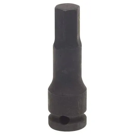 Westward impact socket bit 1/2 inch drive 3/4 inch SAE black oxide finish