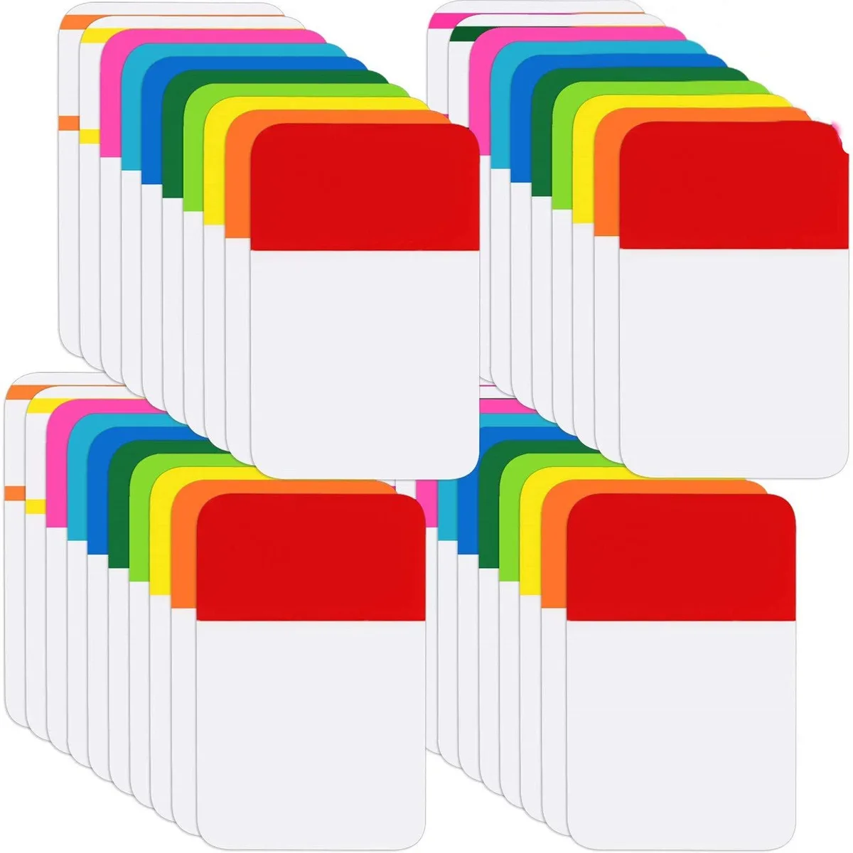 JOVITEC Sticky Index Tabs 1.6 Inch 800 Count 12 Colors 40 Sets — product photo