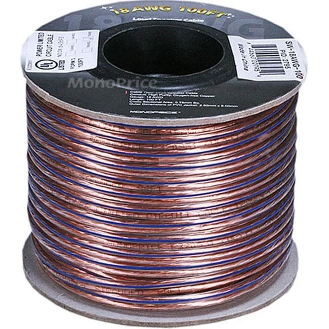Monoprice Inc. Monoprice Inc. 102795 18AWG 2-Conductor 100ft Speaker Wire — product photo