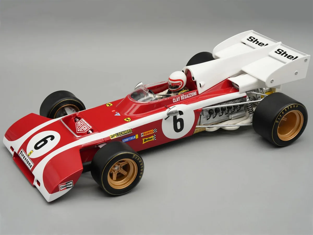 Tecnomodel Tecnomodel Ferrari 312 B2 #6 Clay Regazzoni 1972 Mythos 1/18 50 pcs — product photo