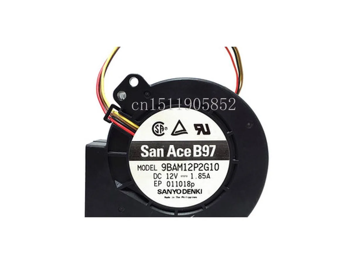 Fans Fans 9BAM12P2G10 Server Cooling Fan 12V 1.85A 4-wire — product photo