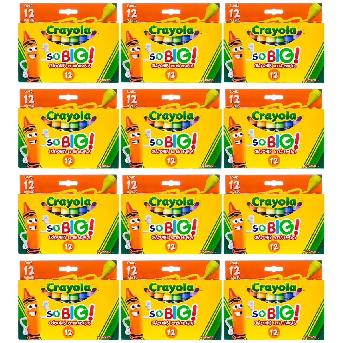 Crayola Crayola Extra Jumbo Crayons 12 Pack illustration — product photo