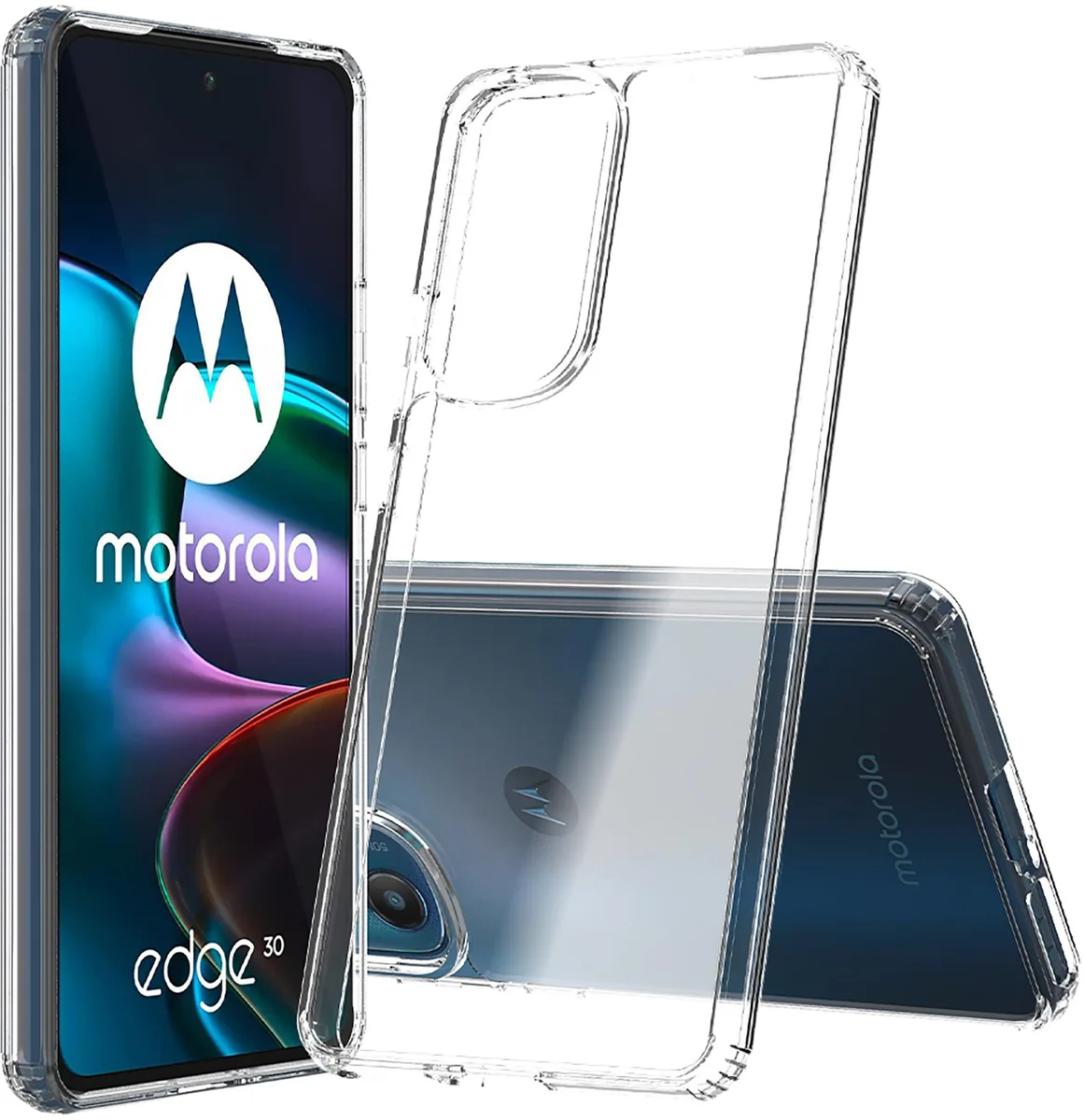 Nakedcellphone Nakedcellphone AquaFlex Clear Case for Motorola Edge 30 (2022) — product photo