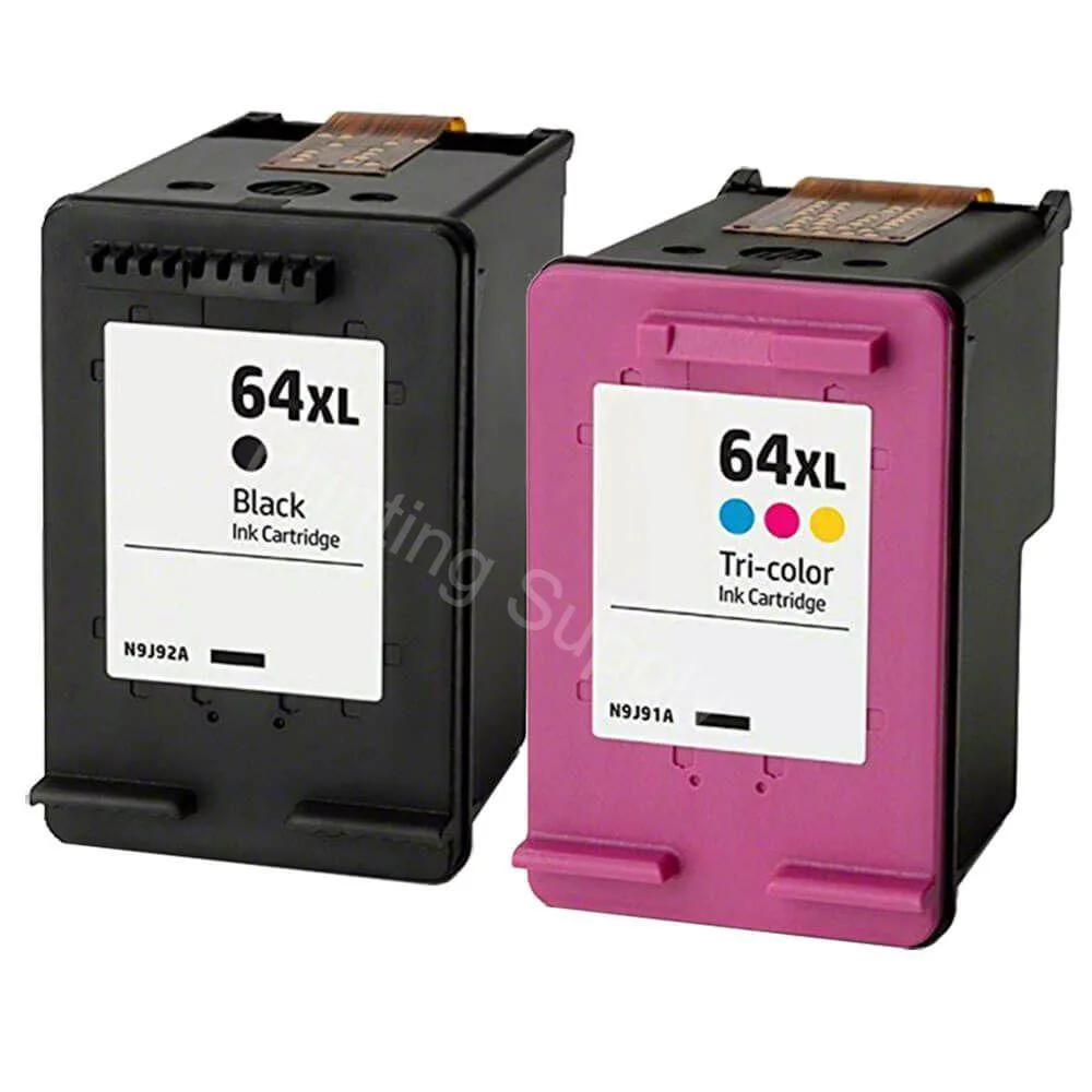 Ninestar Technology Ninestar Technology 64XL High Yield Ink Cartridge 2 Pack Black Tri-Color — product photo