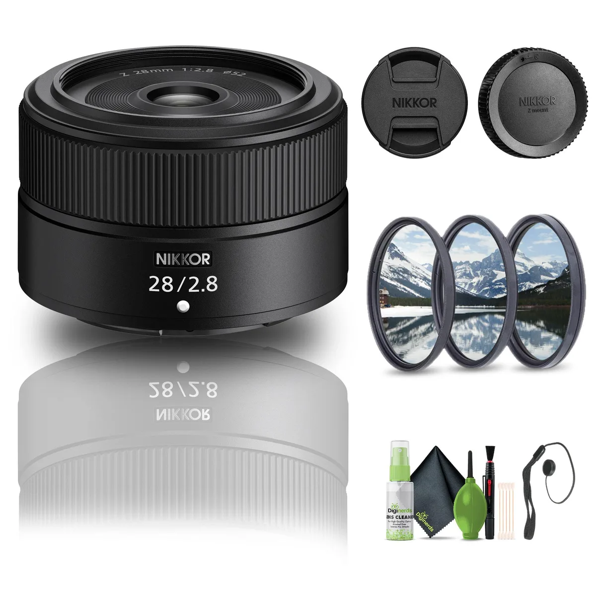 Nikon Inc Nikon NIKKOR Z 28mm f/2.8 Lens + Filter Kit + Cap Keeper (20101) — product photo