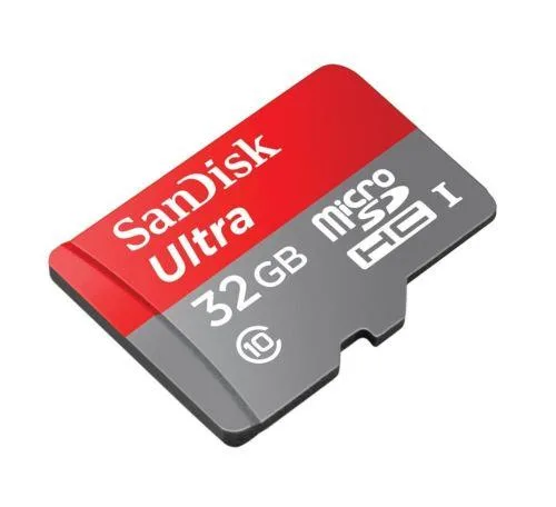 SanDisk SanDisk Ultra microSD 32GB x2 Class 10 80MB/s 64GB total — product photo