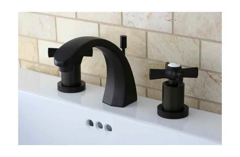 KINGSTON BRASS KINGSTON BRASS KS4985ZX Widespread Lavatory Faucet, Oil Rubbed Bronze — product photo
