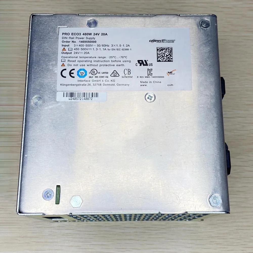KHACHIMO KHACHIMO 1469550000 PRO ECO3 480W 24V 20A DIN-Rail Power Supply — product photo
