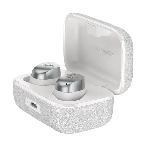 Sennheiser Sennheiser MOMENTUM True Wireless 4 MTW4 White Silver 700366 — product photo
