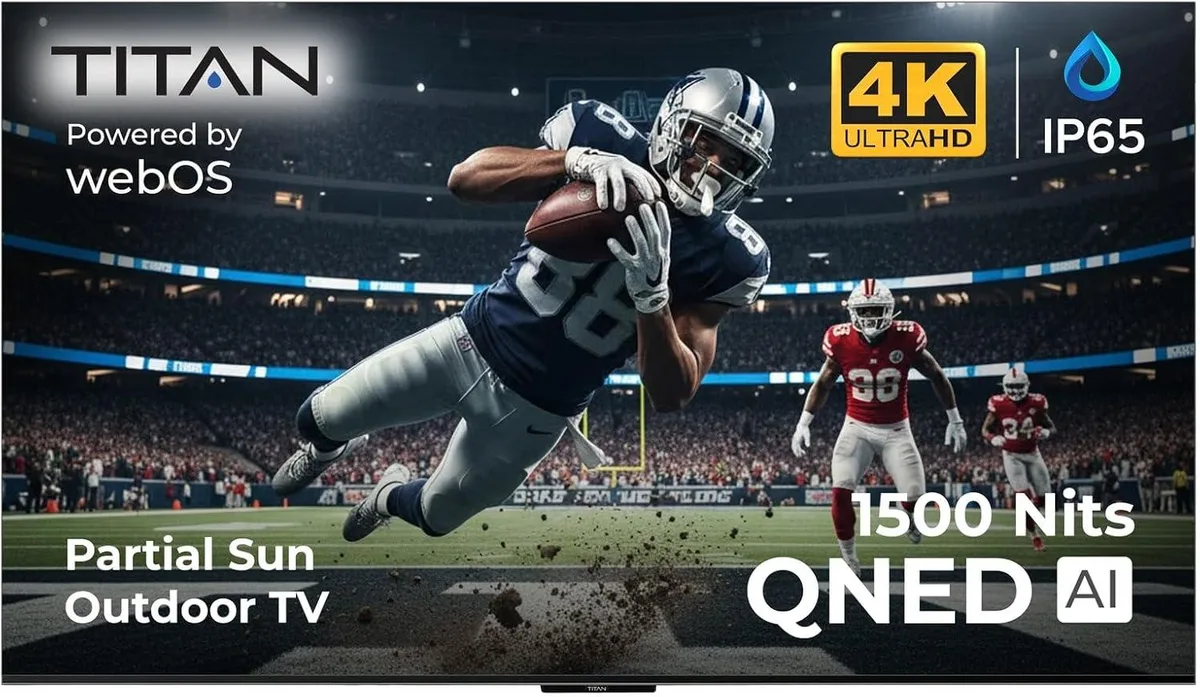 Titan Outdoor TV Titan L200 QNED 55 Inch Outdoor TV 120 Hz 1500 Nits — product photo