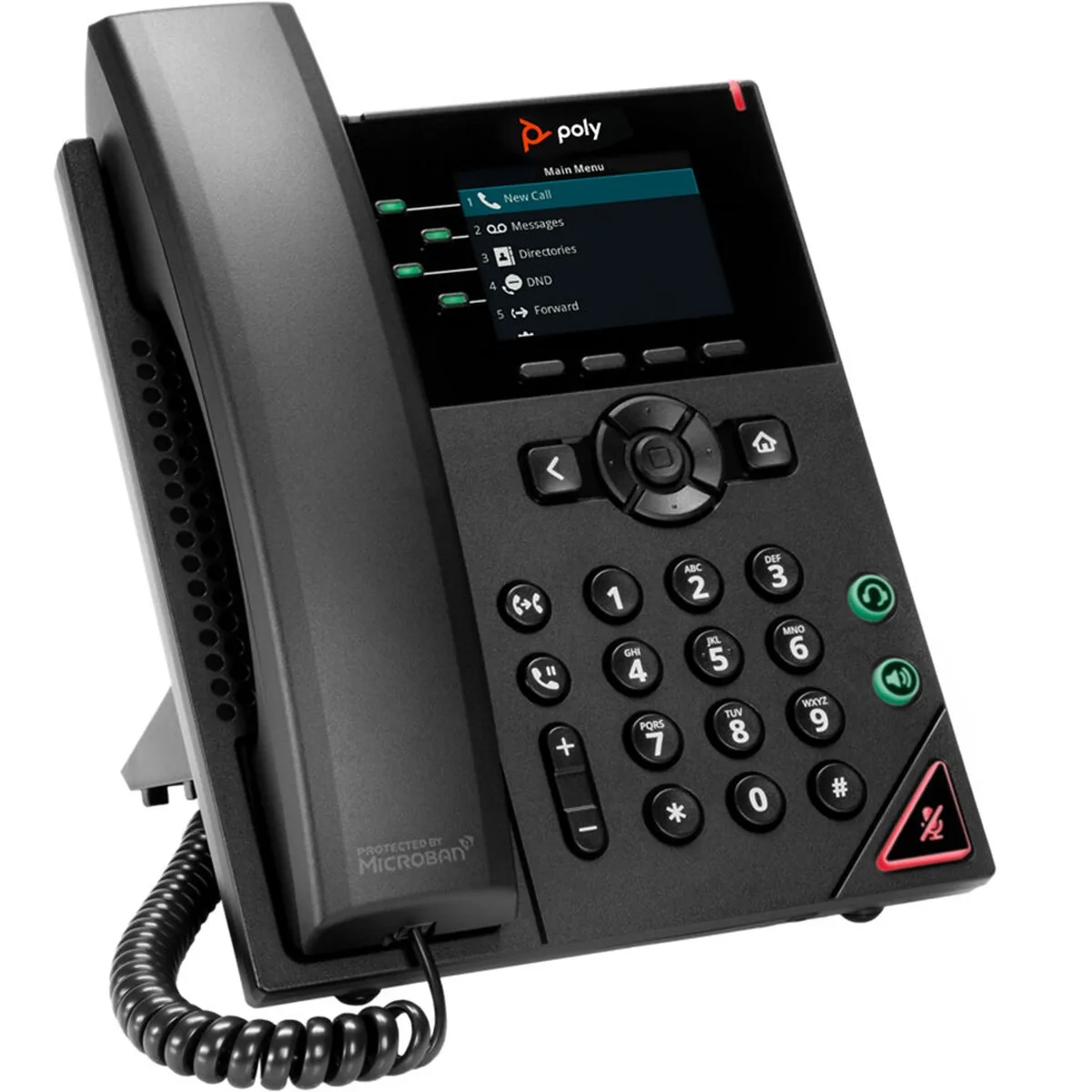 HP HP VVX 250 VoIP Phone 4-Line 2.8" 2x Gigabit 89B66AA#ABA — product photo