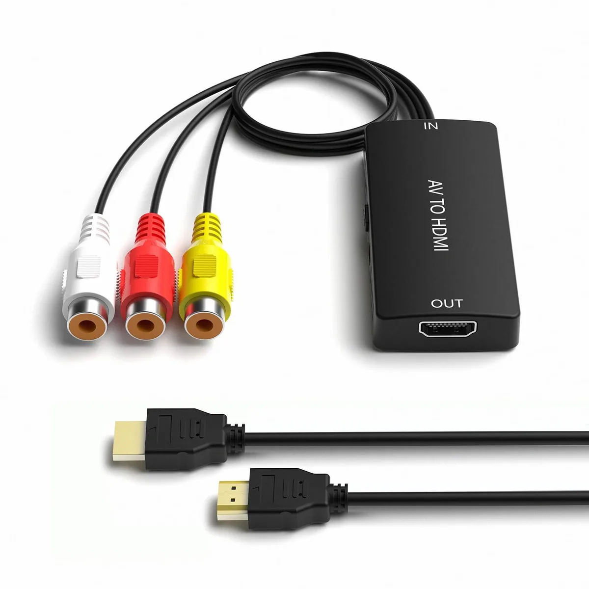 Dingsun D-092 RCA to HDMI Media Converter 1080p/720p — product photo