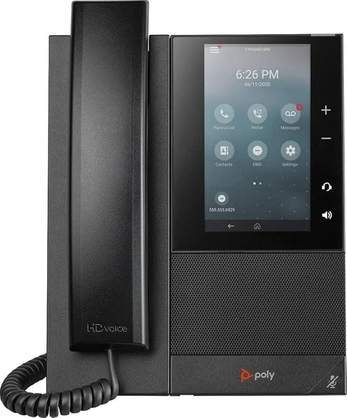 POLYCOM POLYCOM CCX 500 IP Phone with Handset — product photo