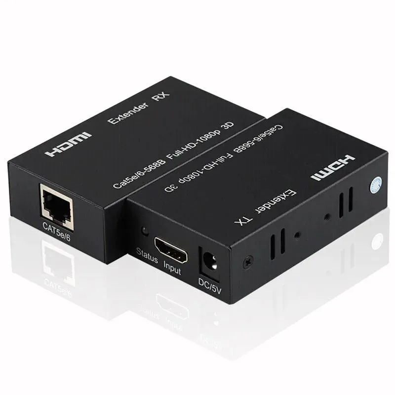 YINGHUA YINGHUA 60M HDMI Extender over Cat5e/6 1080P AU Plug — product photo