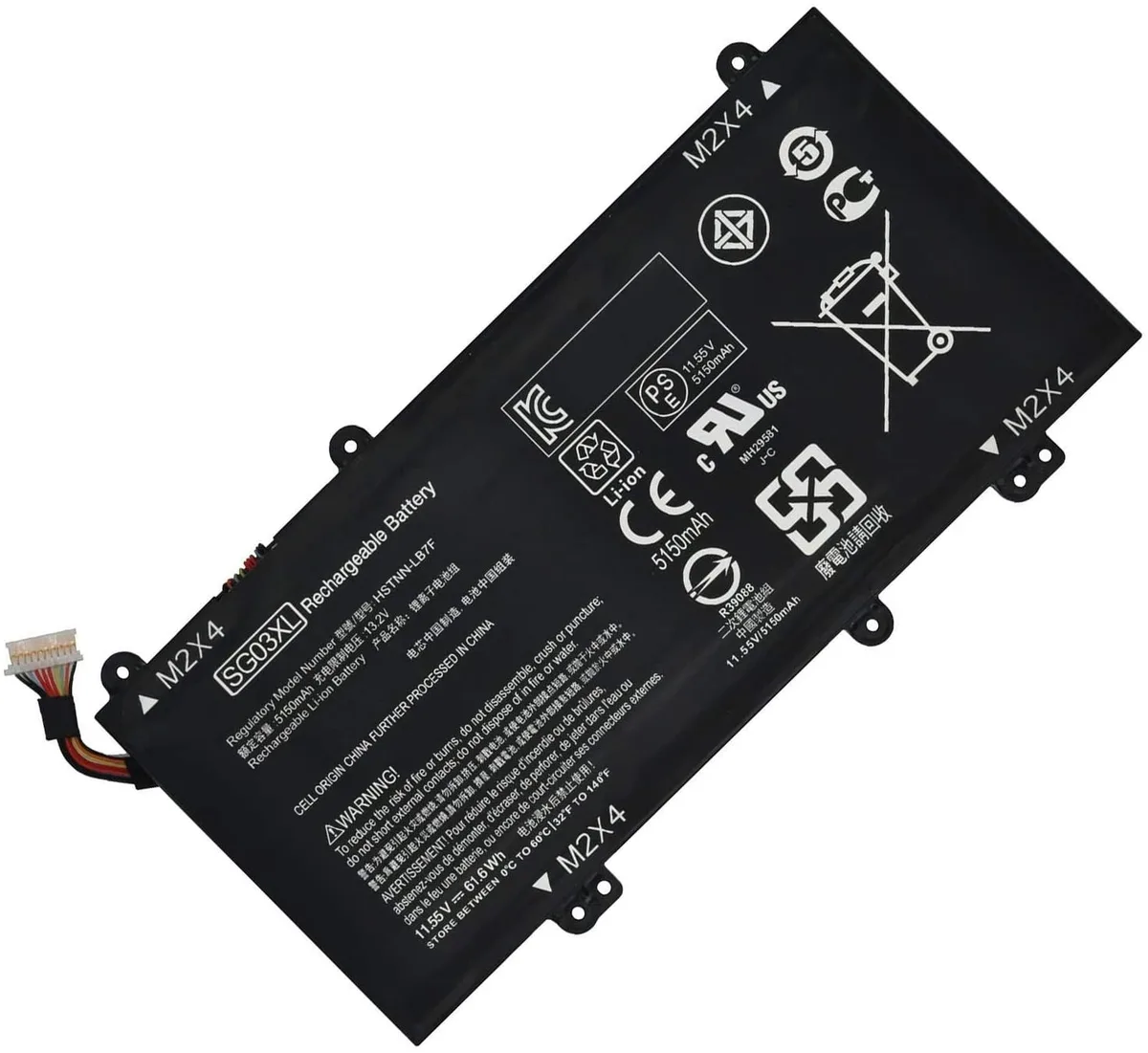 NShi NShi SG03XL 11.55V 61.6Wh laptop battery — product photo