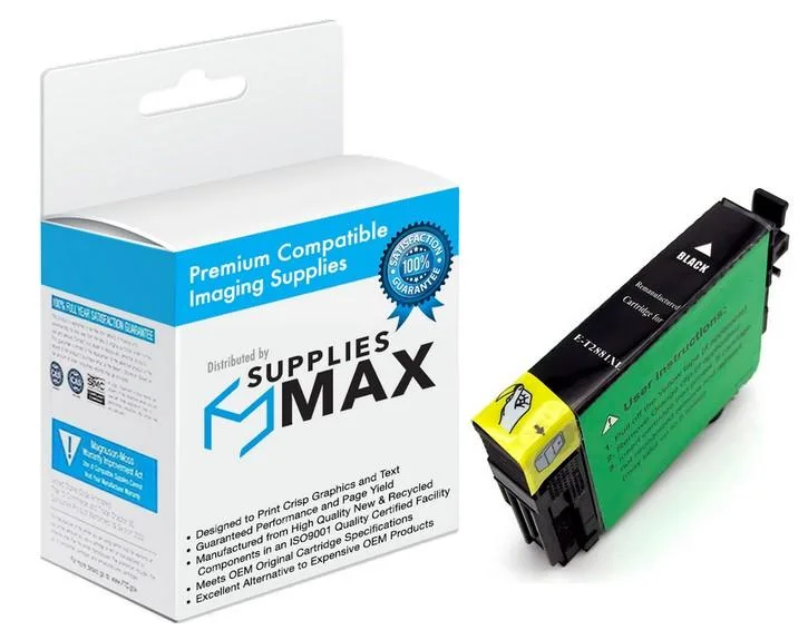 SuppliesMax SuppliesMax T288XL120 Black High Yield Inkjet Cartridge 500 Pages — product photo