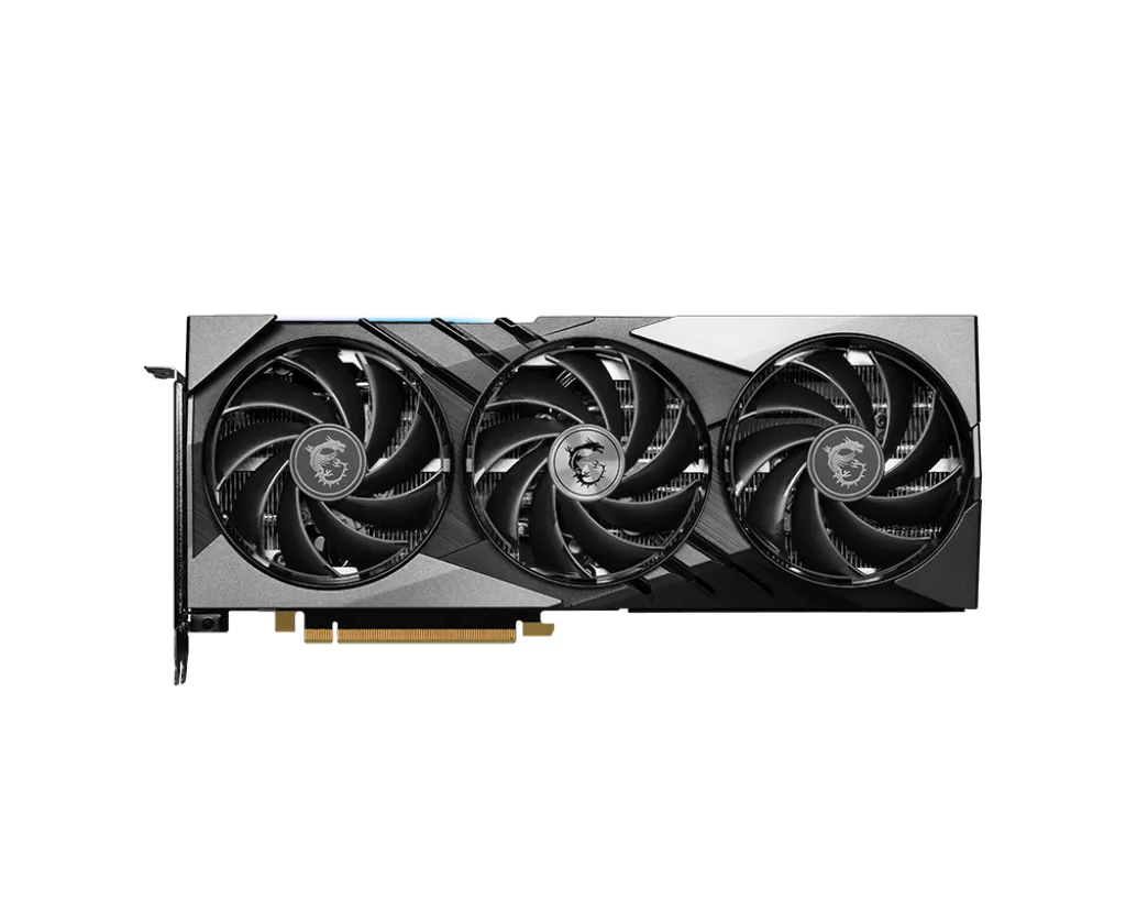 MSI MSI Gaming GeForce RTX 4070 Ti GAMING X SLIM 12G graphics card — product photo