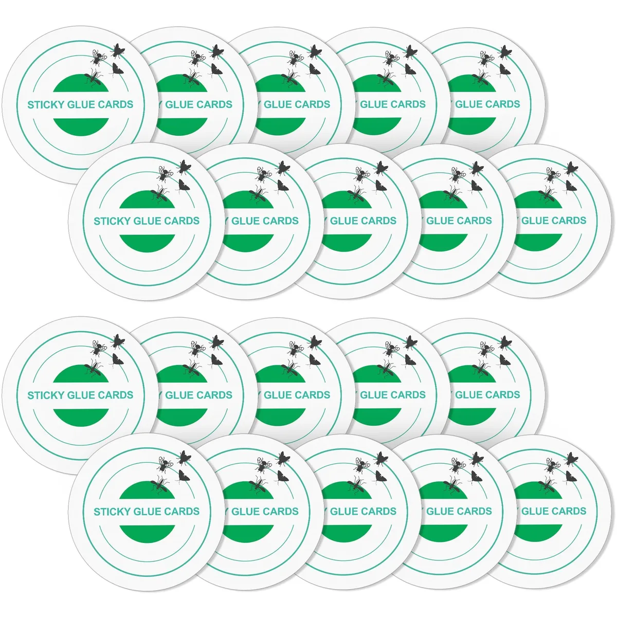 Qualirey MNA-Qualirey-3268 20 Pack Glue Trap Refill Pads 3.94 Inches — product photo