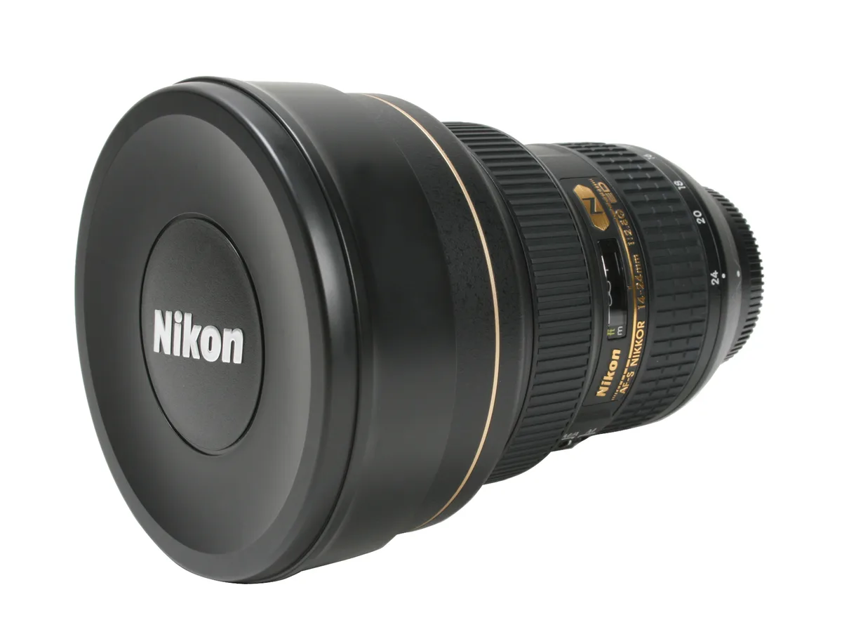Nikon Inc Nikon Inc 2163 AF-S 14-24mm f/2.8G ED camera lens — product photo