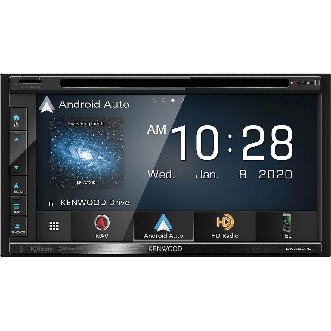 KENWOOD KENWOOD eXcelon DNX697S 6.8 Navigation DVD Receiver — product photo