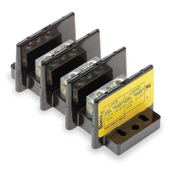 Bussmann Bussmann 16005-3 straight blade plug 310 A 3 pole 600 V — product photo