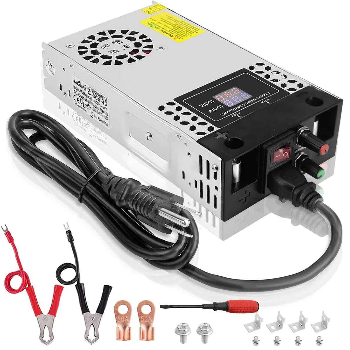 KEHIPI KEHIPI Adjustable Power Supply 0-48V 12.5A 600W — product photo