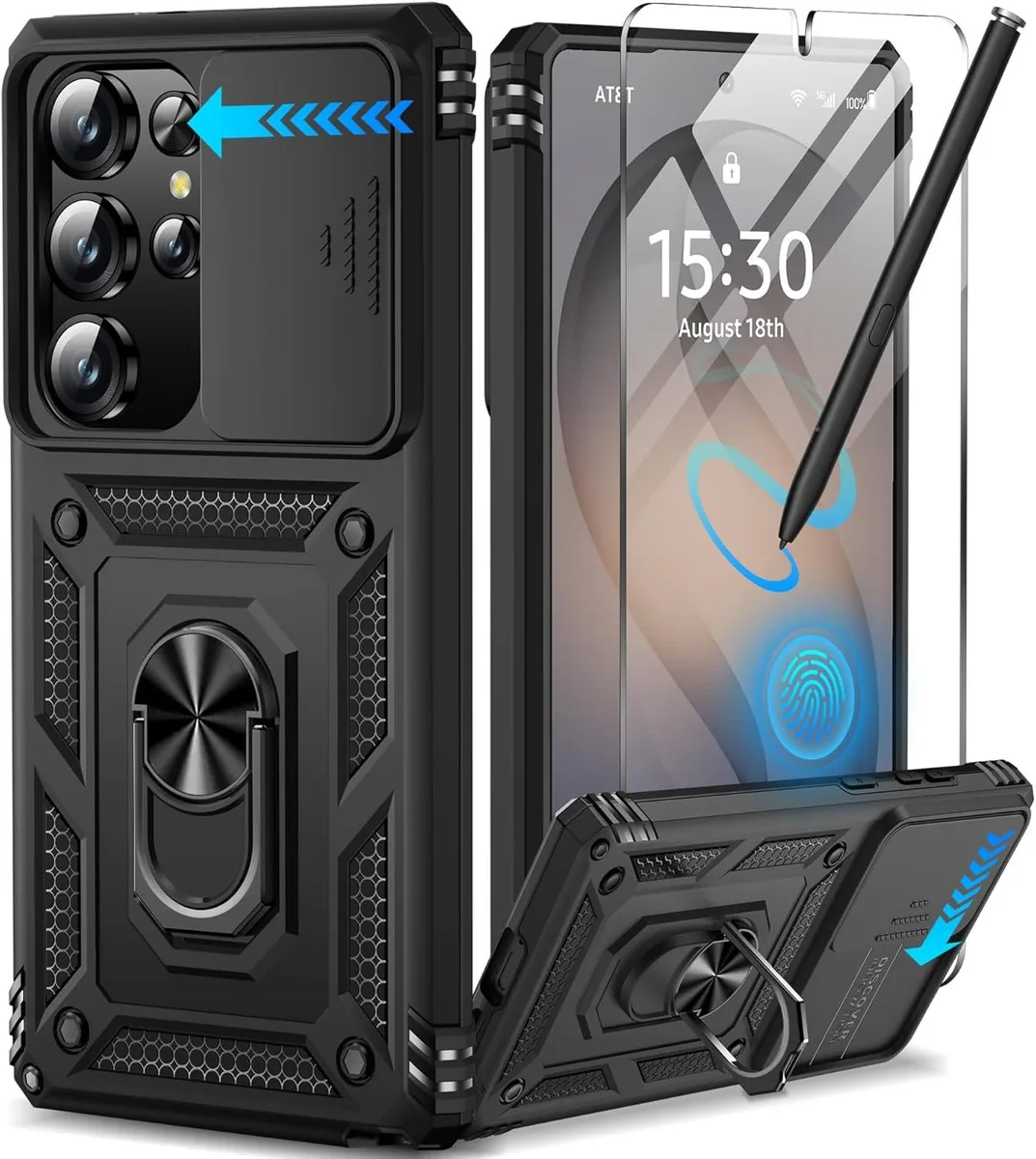 Transcend Transcend Galaxy S26 Ultra Case Black 6.9 inch 2026 — product photo