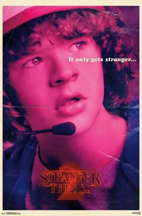Stranger Things 2 Dustin poster print 22 by 34 inches on heavy paper