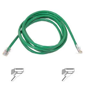 Belkin Belkin A3L791B03GRS-DL Cat 5E network ethernet cable 3 ft green — product photo