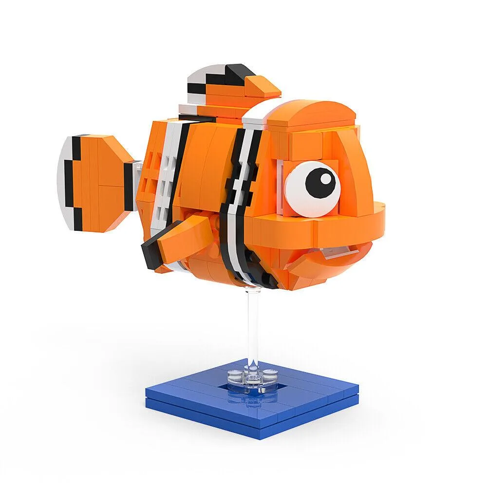 ZITIANYOUBUILD ZITIANYOUBUILD Clownfish with Stand 165 Pieces Building Toy — product photo