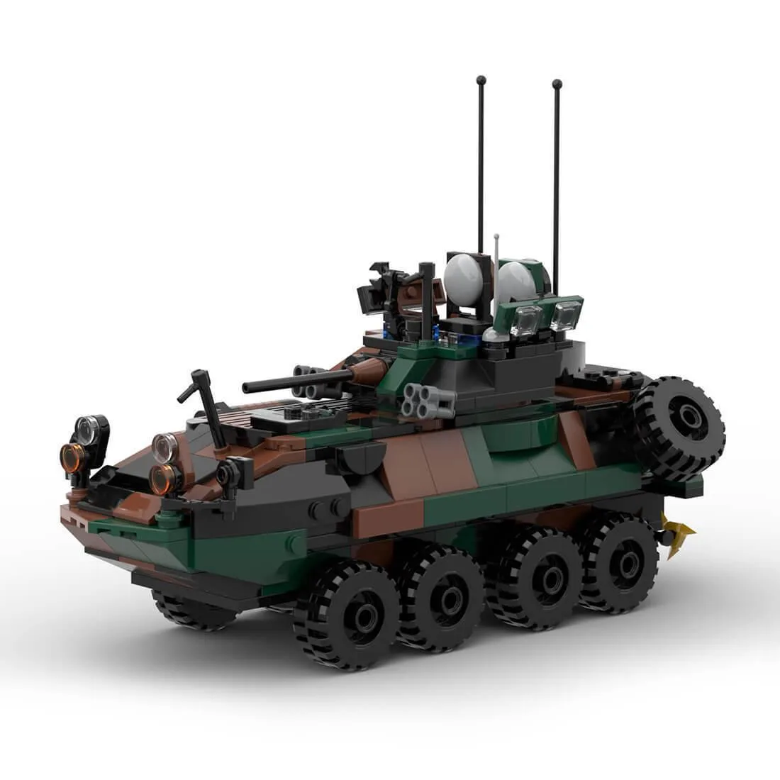 ZITIANYOUBUILD ZITIANYOUBUILD 476 LAV-25 Infantry Fighting Vehicle Educational Building Set — product photo