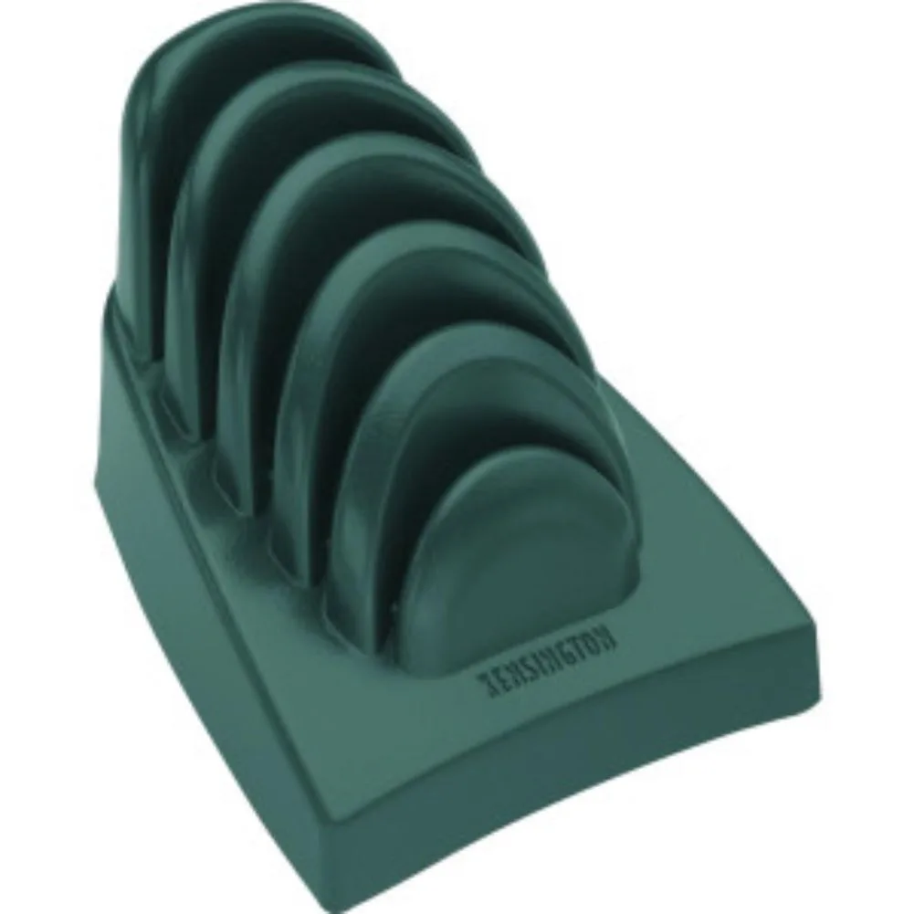 Kensington Kensington K62061B InSight Priority Puck Five-Slot Desktop Copyholder, Blue — product photo