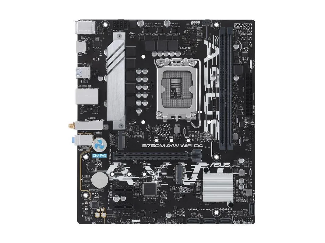 ASUS ASUS B760M-AYW WIFI D4 Intel motherboard — product photo