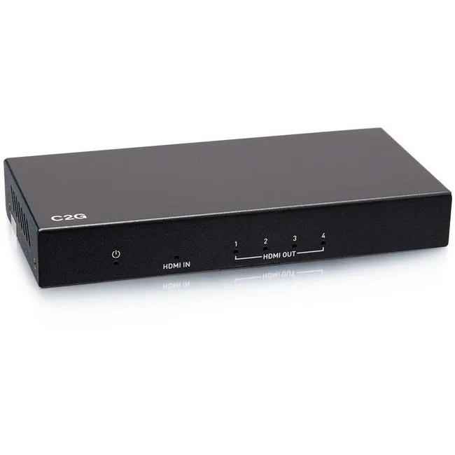 Cables To Go Cables To Go C2G41601 4-Port HDMI Splitter 4K 60Hz 7.1 Audio — product photo
