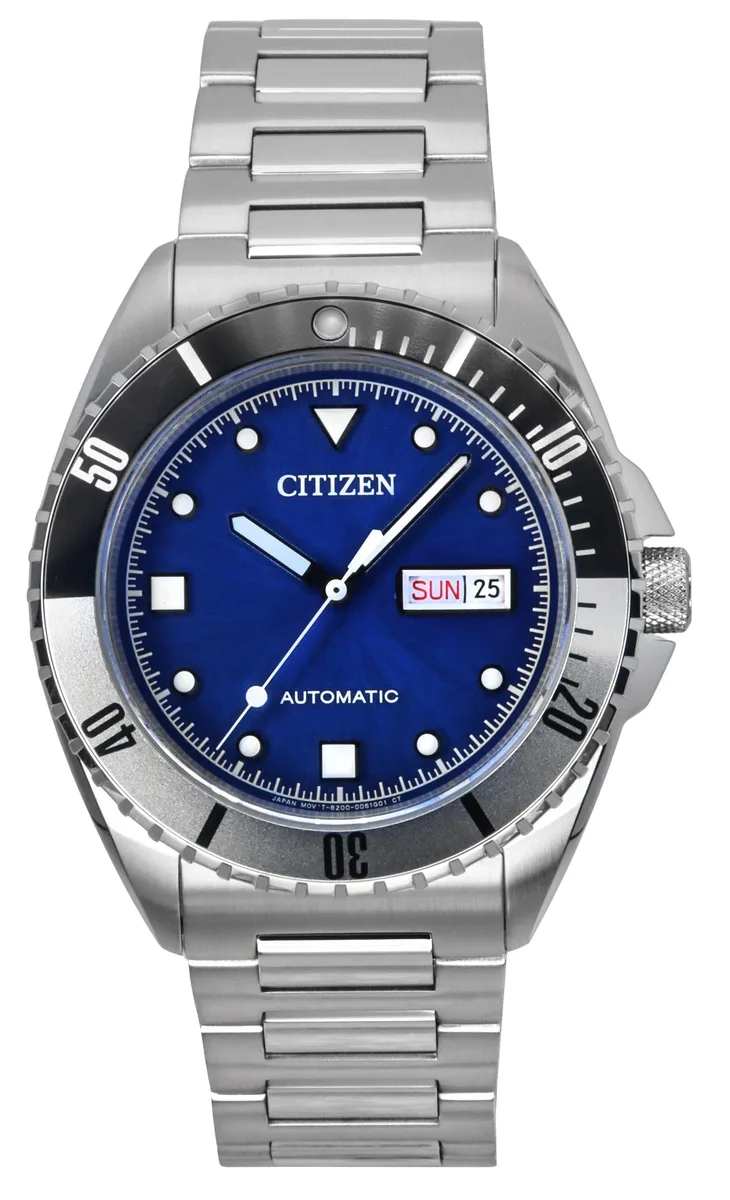 Citizen Citizen Sport Automatic 8200 Blue Dial Stainless Steel 42mm 100m NH7530-52M — product photo