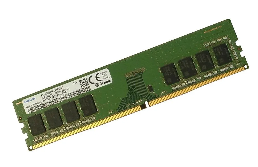 SAMSUNG SAMSUNG 8GB DDR4 2400MHz CL15 288-Pin DIMM M378A1K43CB2-CRC desktop RAM — product photo