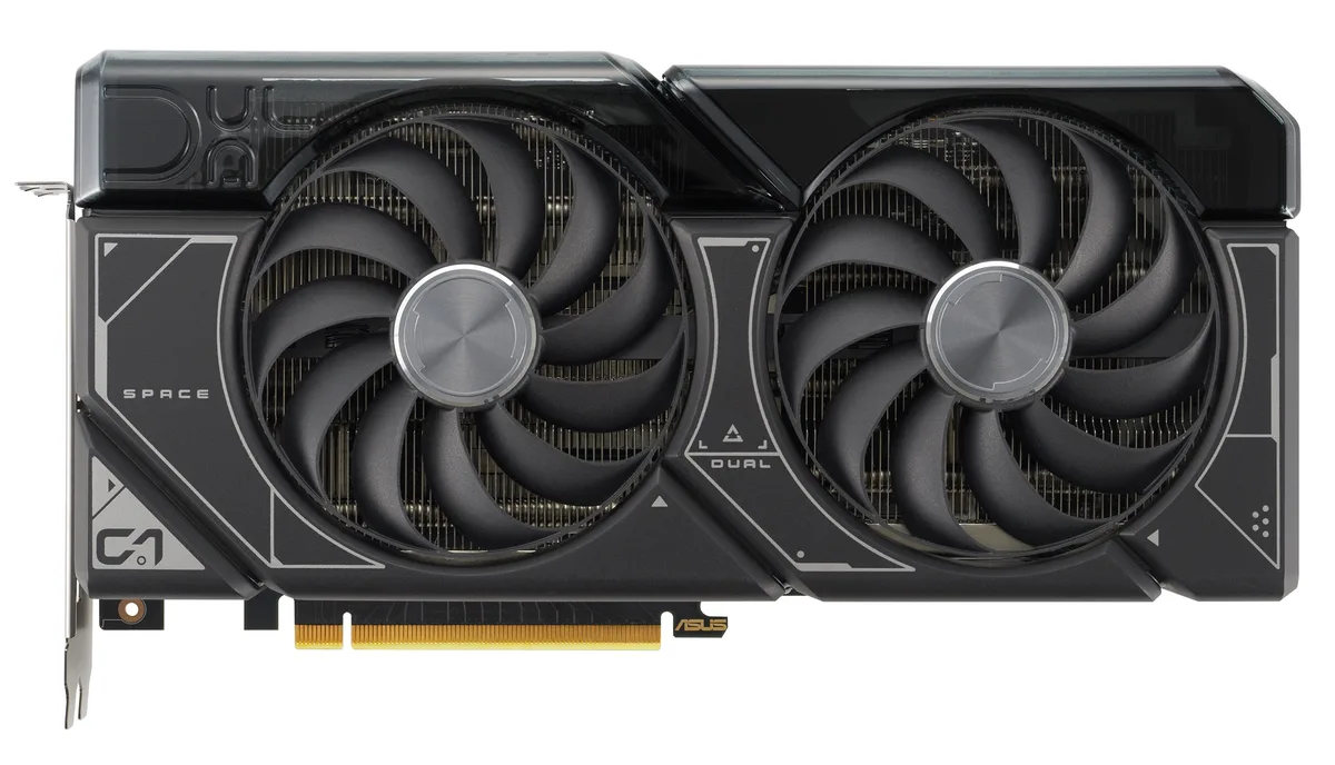 ASUS ASUS DUAL-RTX4070-O12G graphics card — product photo