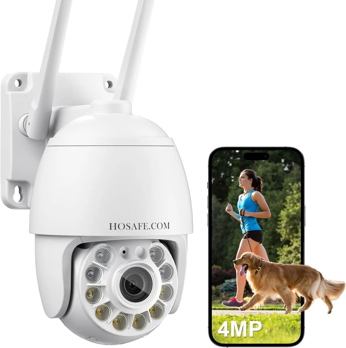 TAURKENAM TAURKENAM 4MP 360° Dual-Band Floodlight Network Camera — product photo