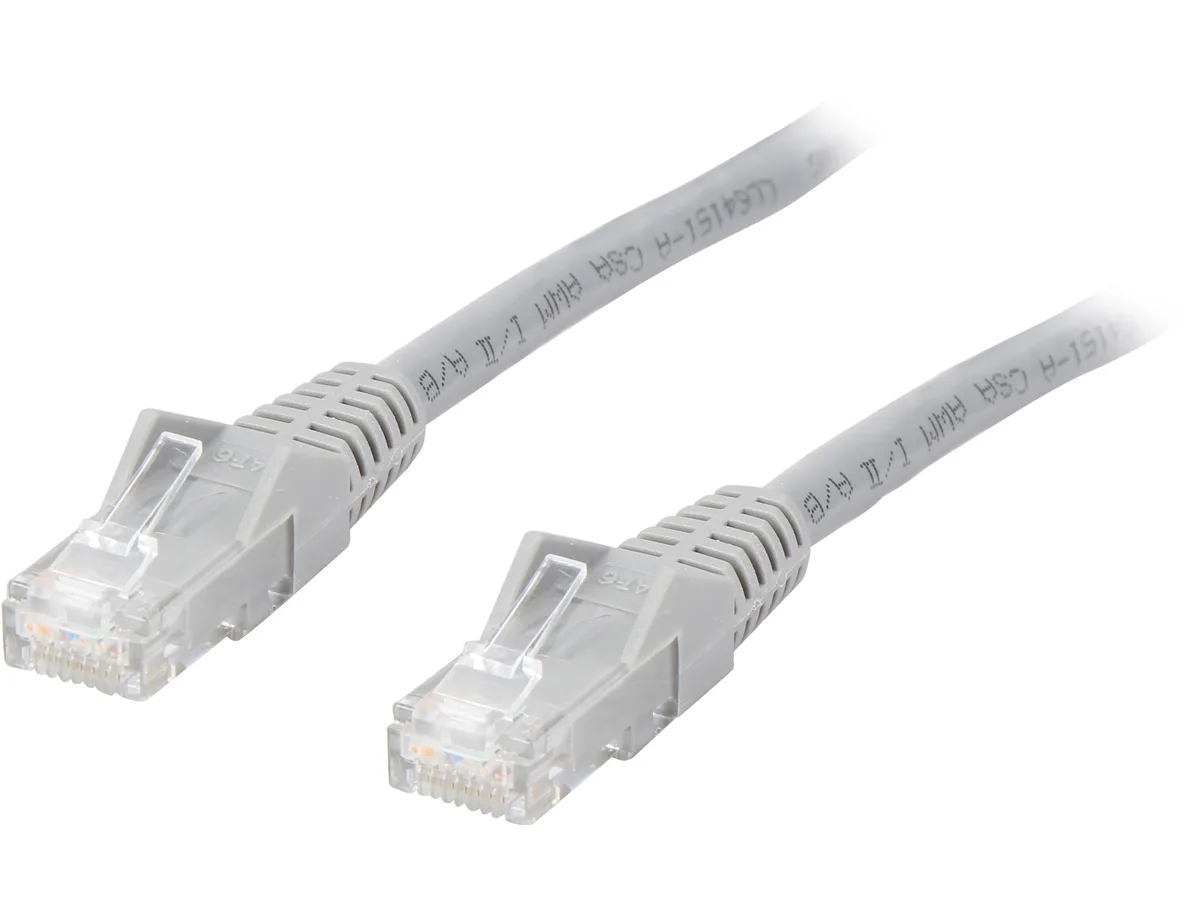Tripp Lite Tripp Lite N201-050-GY 50 ft Cat6 network ethernet cable gray — product photo
